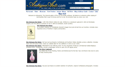 Desktop Screenshot of antiquearts.com