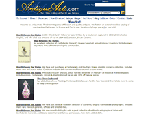 Tablet Screenshot of antiquearts.com